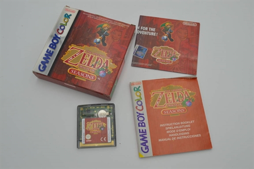 The Legend of Zelda Oracle of Seasons - EUR - GameBoy Color spil (A Grade) (Genbrug)